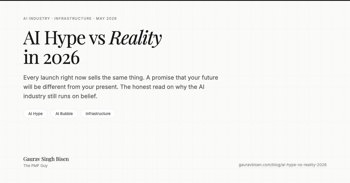 AI Hype vs Reality in 2026, by Gaurav Singh Bisen
